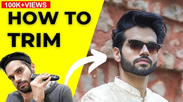How To Trim Beard Using Beard Trimmer | Beard Trimming ft Syska | BeYourBest Grooming by SanKalra