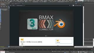 Между 3ds Max и Blender - BMax Connector