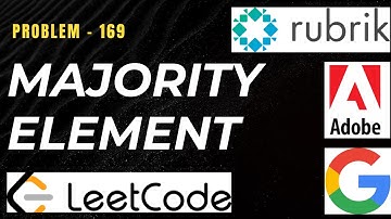 Problem 169 -Majority Element | O(1) space | Moorey