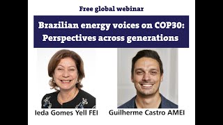EI Webinar | Brazilian Energy Voices on COP30 | Hosted by Student Energy
