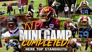 ✅THE WASHINGTON COMMANDERS BIGGEST STANDOUTS FROM MINI CAMP!