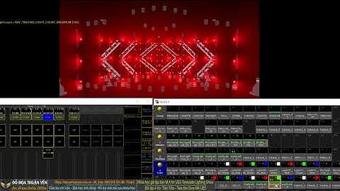 Bài tập 4 khóa học Timecode Lighting Show phần mềm giả lập MA for UE5 - Đồ Họa Thuận Yến