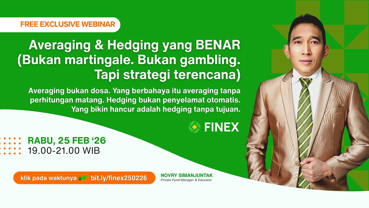 Strategi Averaging & Hedging yang BENAR