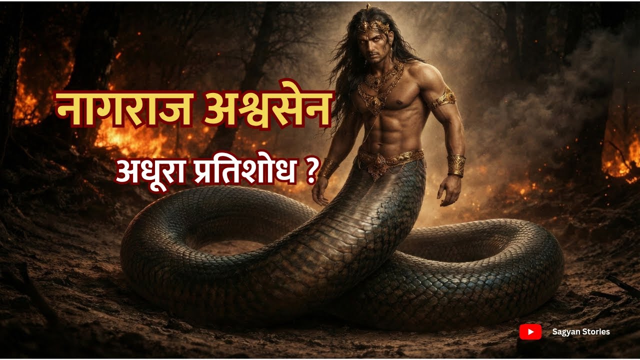 #नागराज अश्वसेन की अधूरी प्रतिशोध कथा | #Mahabharat Untold Story | #Sagyan Stories