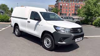 2018 Toyota Hilux 2.4 D4D Active single cab pick up for sale @VansTodayWorcester