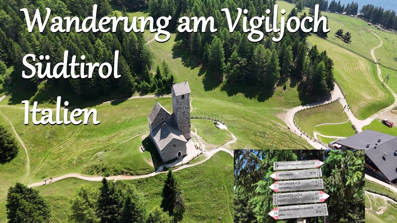 Wandern in Südtirol/Italien, das Vigiljoch-Wandergebiet,  wunderschön und abwechslungsreich.