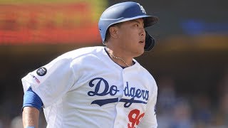 Hyun-jin Ryu's First Career Major League Home Run! | September 22, 2019 | 2019 MLB Season