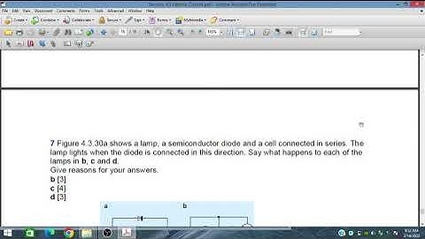 Electric Circuit - Exam Style Questions, part D, Sec 4.3, IGCSE & O level, Physics 5054