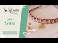 Tuto de micromacram en live  collier sola