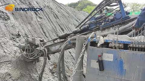 Sinorock Self Drilling Rock Bolt for Slope Stabilization in Yi County, Anhui, Huangshan
