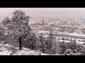 Природа Швеции. Заснеженный Сундсвалль || The nature of Sweden. Snow covered Sundsvall