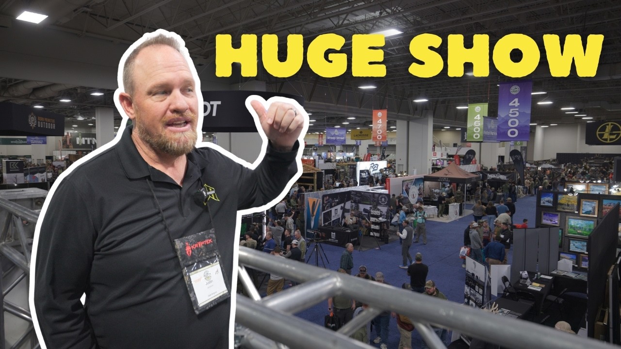 Осматриваем новые тепловизионные приборы на выставке Western Hunt Expo! (Наш стенд был огромным!)