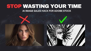 Sell AI Images - How to Create AI Images that Sell on Adobe Stock with PROOF & Examples AI stock Tip