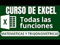 TODAS LAS FUNCIONES MATEMÁTICAS Y TRIGONOMÉTRICAS
