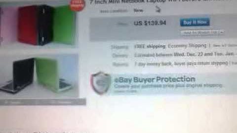 7 inch chinese netbook