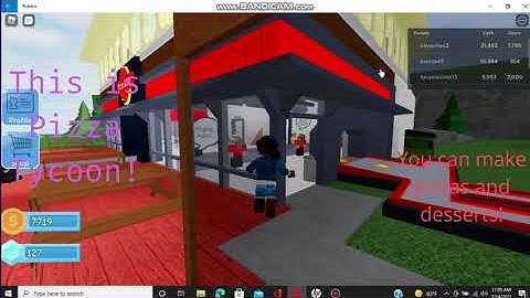 Pizza Tycoon - Roblox