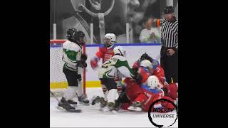 Kids Hockey Fight 👊🏽💥💪🏼 U11 (2013) #shorts