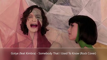 Gotye (feat Kimbra) - Somebody That I Used To Know ( Rock Cover By Increation Studio) Pop Goes Metal