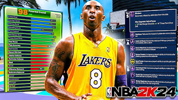 NBA 2K24 KOBE BRYANT BUILD - DEMIGOD 6