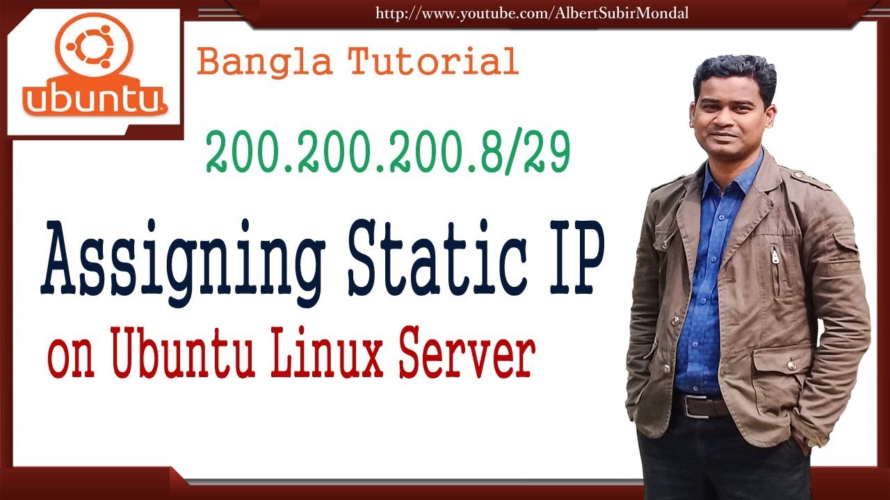 how-to-set-up-a-static-ip-in-ubuntu-server-bangla-tutorial-static-ip
