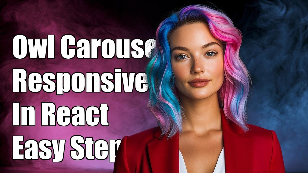How to make owl-carousel responsive in React? - YouTube