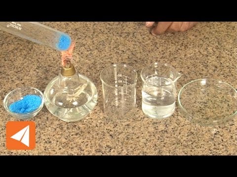 क्रिस्टलीकरण और कॉपर सल्फेट का पानी | पानी | रसायन विज्ञान
