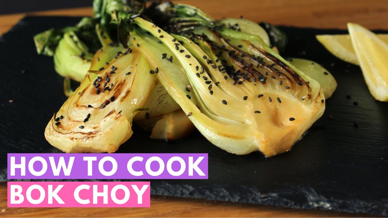 Easy Bok Choy Breakfast Skillet with crispy garlic — Recipe Fiction