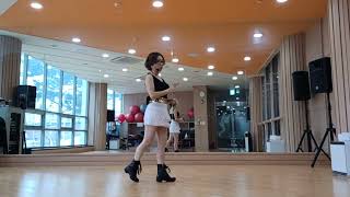 Again Samba Line Dance| 초ㆍ중급레벨| 입문ㆍ초급용 쉬운스텝설명