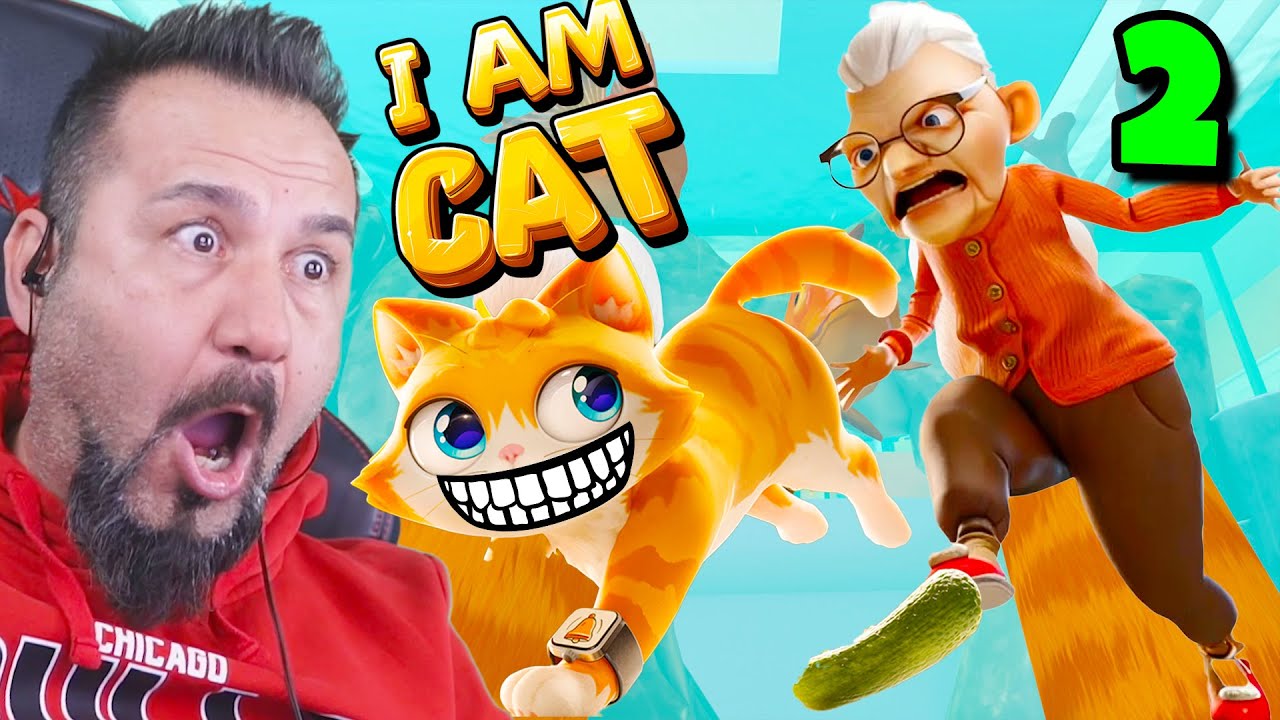 DELİ KEDİ! NENEYİ UYUTTU! | I AM CAT OYNUYORUZ 2. BÖLÜM