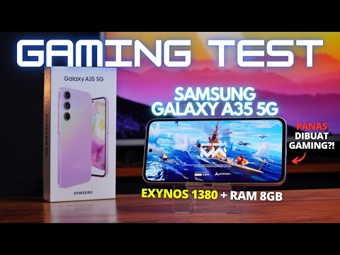 PUANAS REK!🔥 GAMING TEST Samsung Galaxy A35 5G Indonesia, Chipset EXYNOS Masih Harus DIBENAHI LAGI??