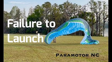 Failed Launch #PPG #Paramotor