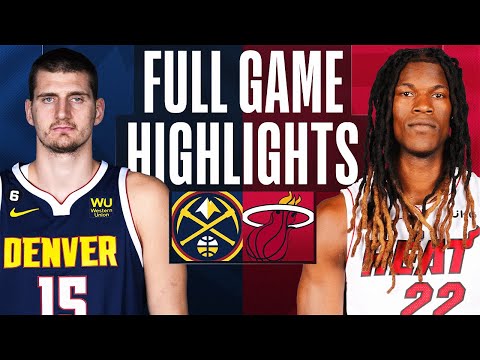 NUGGETS at HEAT | FULL GAME HIGHLIGHTS | February 13, 2023