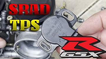 1997-2000 SRAD GSXR 600 Throttle Position Sensor TPS adjustment