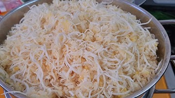 Cách thổi xôi Đậu Xanh nước cốt Dừa -dừa sợi xôi mềm dẻo để lâu xôi không bị khô