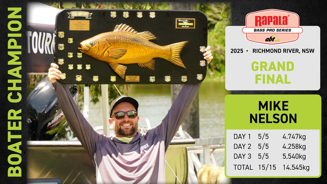 Интервью с Майком Нельсоном, чемпионом Rapala BASS Pro Grand Final 2025 года