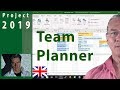 #2.1 MS Project 2019 ● Team Planner ● Tasks Attribution