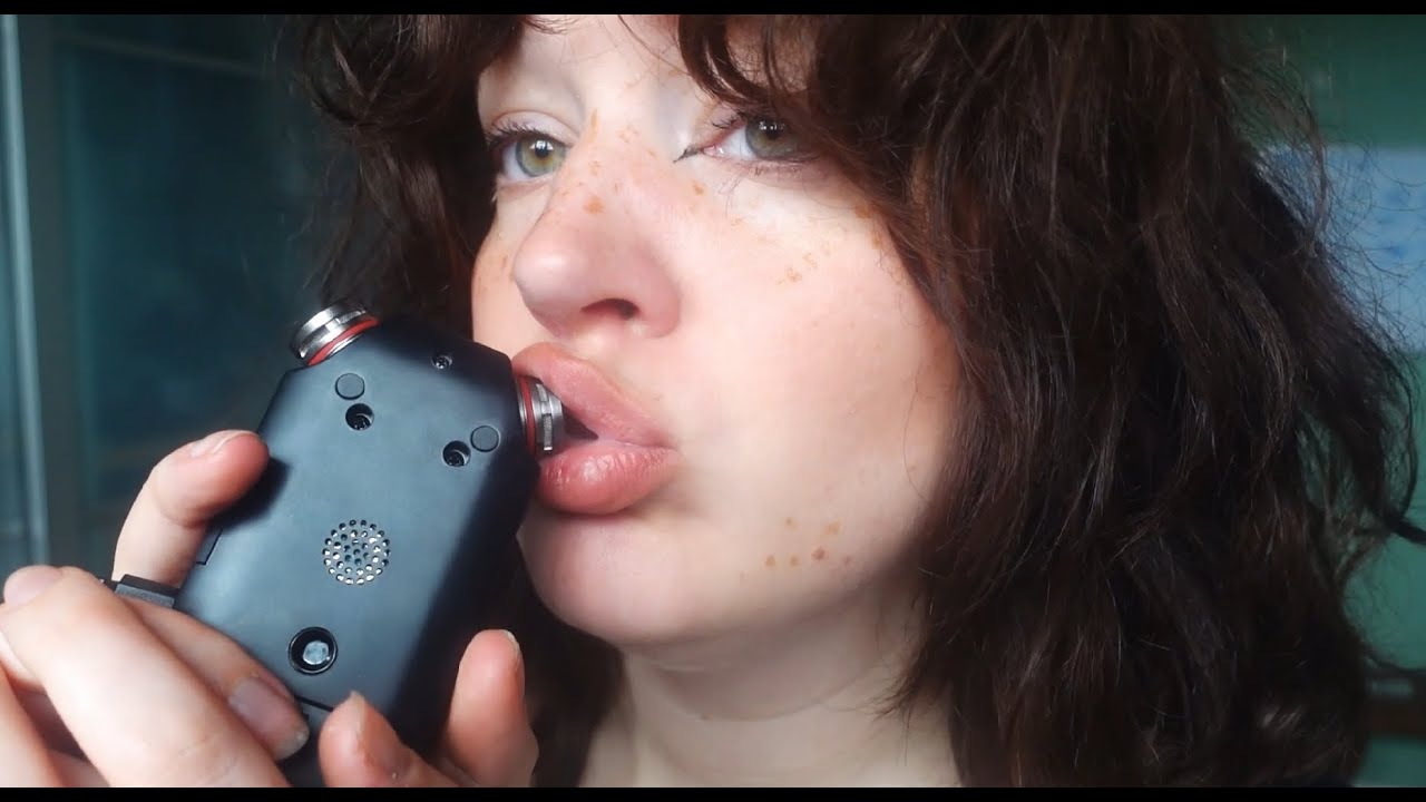 ASMR 1 hour of ear eating (tascam mic biting compilation, no talking)