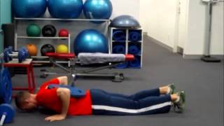 Concentric Push-ups (minimize eccentric) w/ Weight
