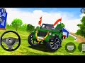 Modified Mahindra Thar😈Games:Indian Green Thar (Gadi Wala Games) Car Game Android Game