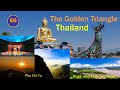 The Golden Triangle -Thailand, Myanmar and Laos border.