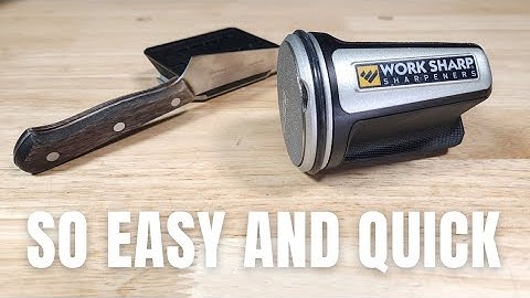 THE BEST NEW 2024 ROLLING KNIFE SHARPENER FROM WORKSHARP REVIEW