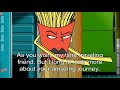 Aqua Teen Hunger Force Sign Language