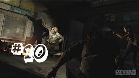 The Last of Us Gameplay Walkthrough Part 10 - Escape the Flooded Subway Tunnels