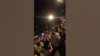Busker plays Mardy Bum outside Manchester Arena