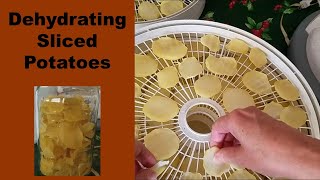 How to Dehydrate Sliced Potatoes | Dehydrating Sliced Russet Potatoes