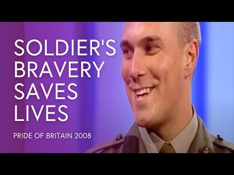 Lance Corporal Matthew Croucher: Bravely Sacrificed Himself to Save Comrades | Pride of Britain 2008