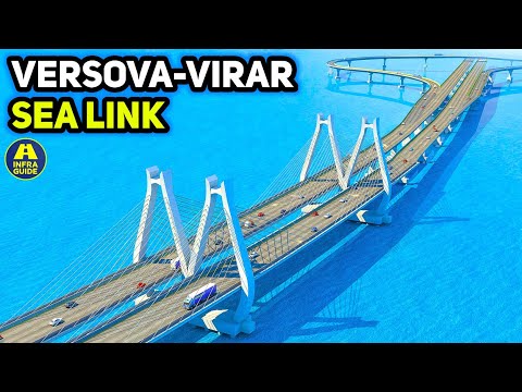 World's Longest "COASTAL EXPRESSWAY" IN INDIA 🇮🇳 | VERSOVA-VIRAR SEA LINK, Mumbai