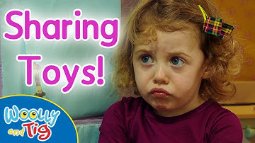 @WoollyandTigOfficial- Woolly and Tig - Sharing with Others! | Full Episode | Toy Spider | Kids TV Show