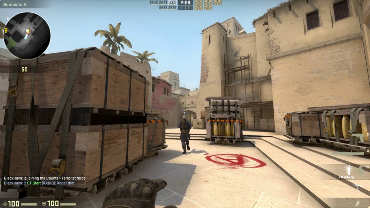 CS:GO Short Gameplay (Offline With Bots) - YouTube