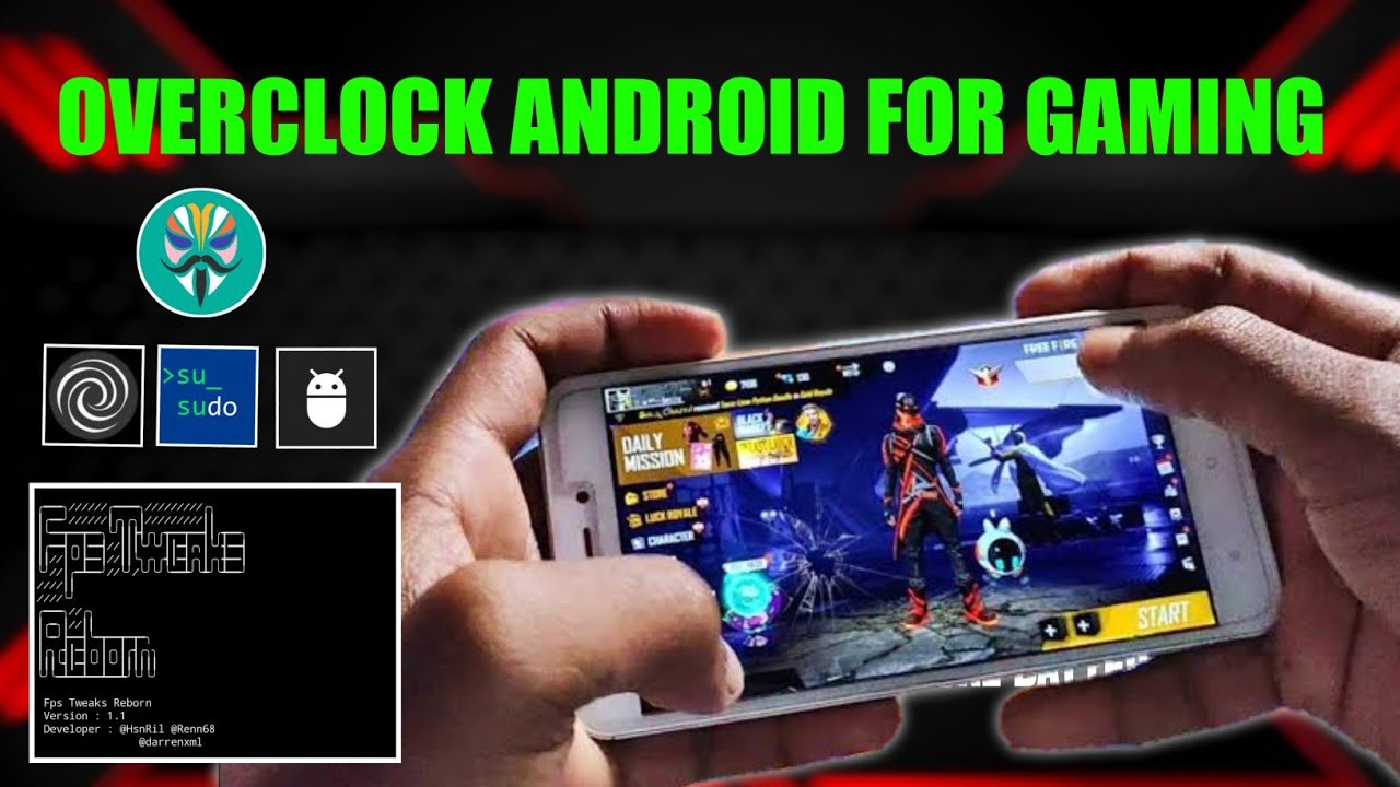 Fix Gaming Fps Drops | Overclock Androd For Gaming | No Root 🔥 - YouTube